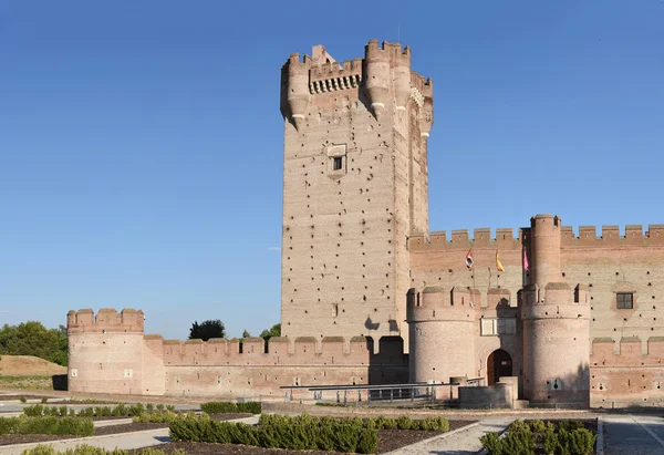 La Mota Castle in Medina del Campo, Spain — Stock Photo, Image