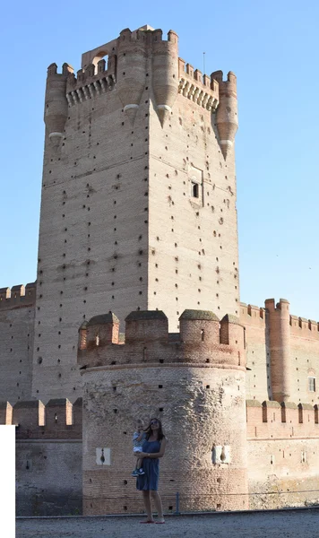 La Mota Castle in Medina del Campo, Spain — Stock Photo, Image