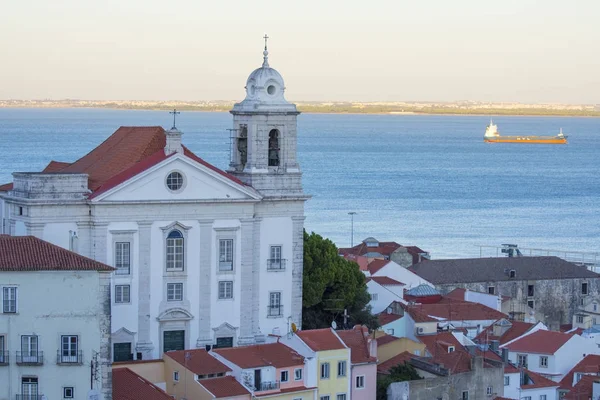 Lisabon a Alfama district, Portugalsko — Stock fotografie