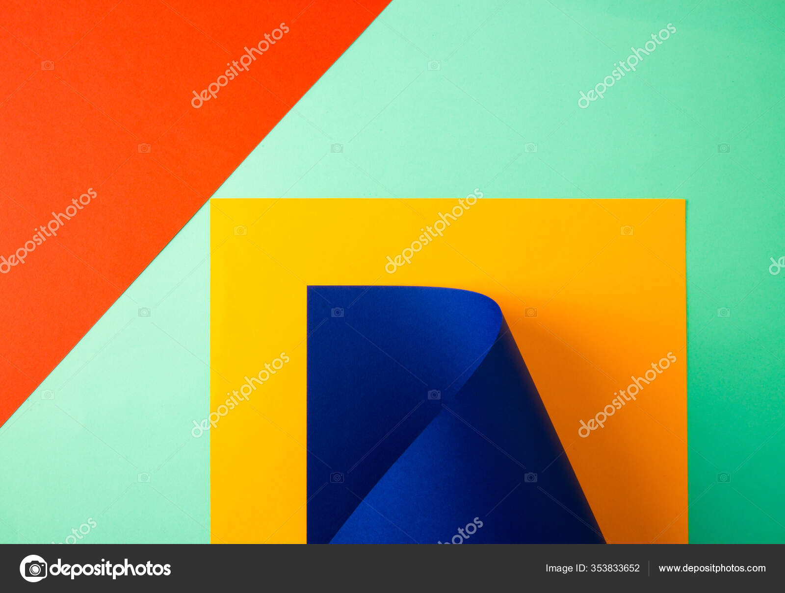 picture Plain Background Design Yellow Green depositphotos