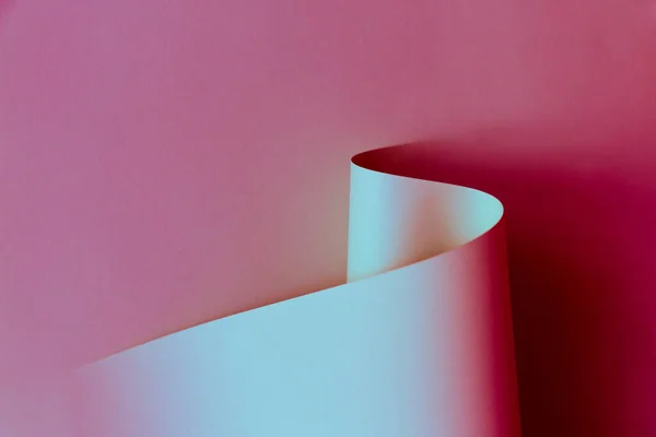 Světle Zelená Pulzující Červená Neonový Gradient Papír Abstraktní Pozadí Design — Stock fotografie
