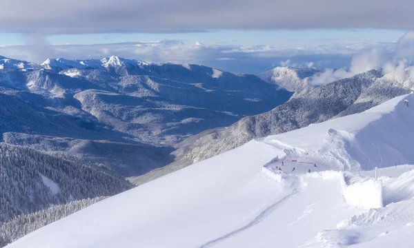 Skigebiet Sotschi — Stockfoto