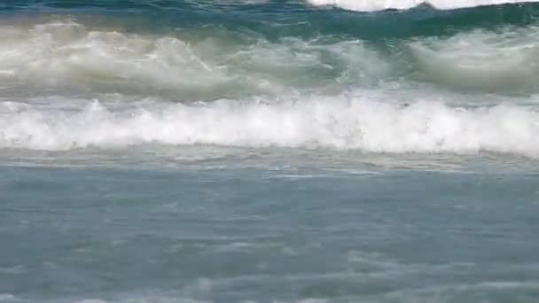 Ondas no mar — Vídeo de Stock