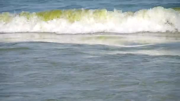 Grandes ondas do mar — Vídeo de Stock