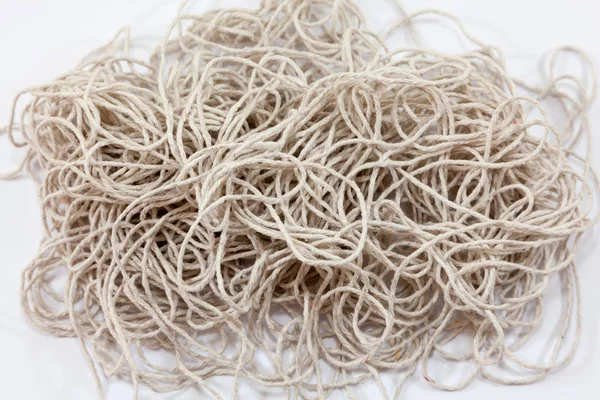 Tangled and messy string background