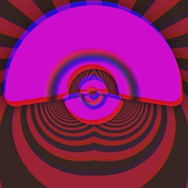 Soyut dekoratif arkaplan çizimi. Modern tasarım deseni