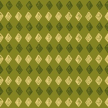 Kabile sanatı deseni. Etnik geometrik baskı. Aztek renginde yinelenen arka plan dokusu. Kızılderili, Güneybatı Hint baskısı. Etnik tasarım duvar kağıdı, kumaş, kapak, tekstil, dokuma, ambalaj.