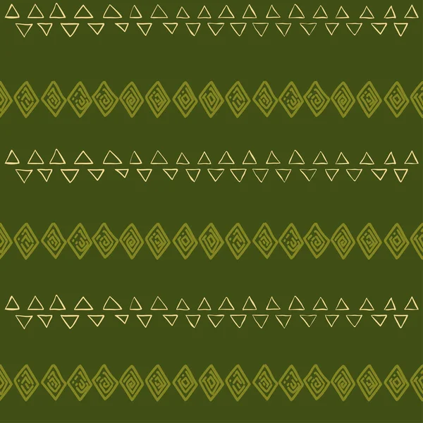 Patrón Arte Tribal Estampado Geométrico Étnico Textura Azteca Fondo Repetitivo — Archivo Imágenes Vectoriales