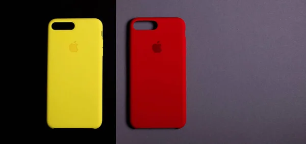 Colorful Original Cases Iphone Iphone Apple Accessories Colorful Phone Cases — Stock Photo, Image