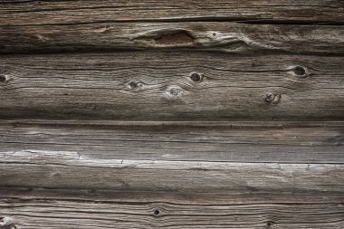 Doku eski ağaç yıpranmış yakın - açık havada yukarı. Günlükleri ve panoları. 