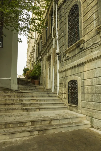 Street Central Part City Baku Historical Heritage Azerbaijan Icheri Sheher — Stock Photo, Image