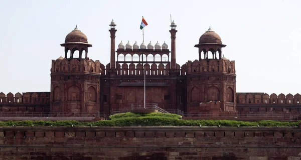 Lal Qila Forte Vermelho Delhi Índia Construído 1648 Pelo Quinto — Fotografia de Stock