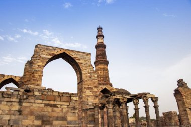 Kutub Minar, Dünya Mirası Bölgesi, Dünyanın en uzun tuğlaları, Yeni Delhi, Hindistan Dünya Mirası Bölgesi
