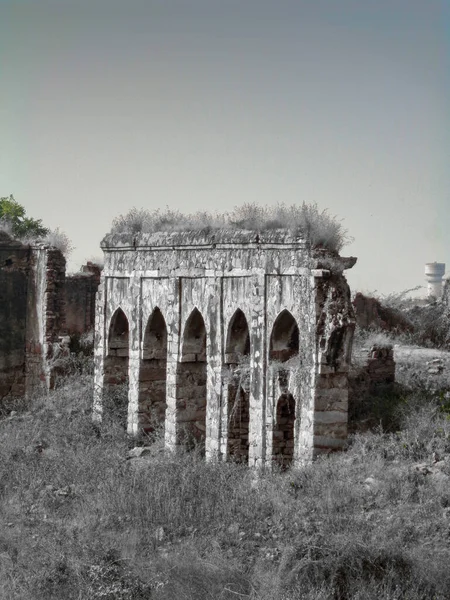 Tughlaqabad Fort Vintage Babür Mimarlık Anıtı Delhi — Stok fotoğraf
