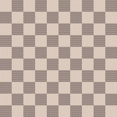 Kusursuz satranç tahtası modeli. Kontrast ve parlak mozaik dekorasyon tasarım, sanat, baskılar, duvar kağıtları, arka planlar. açık kahverengi renklerle.