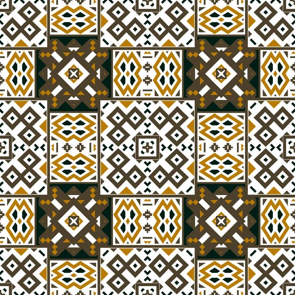 Геометричний Етнічний Східний Безшовний Візерунок Традиційний Дизайн Фону Килима Шпалери — стокове фото