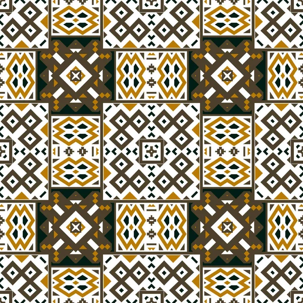 Geometric Ethnic Oriental Seamless Pattern Traditional Design Background Carpet Wallpaper — Stock Photo, Image