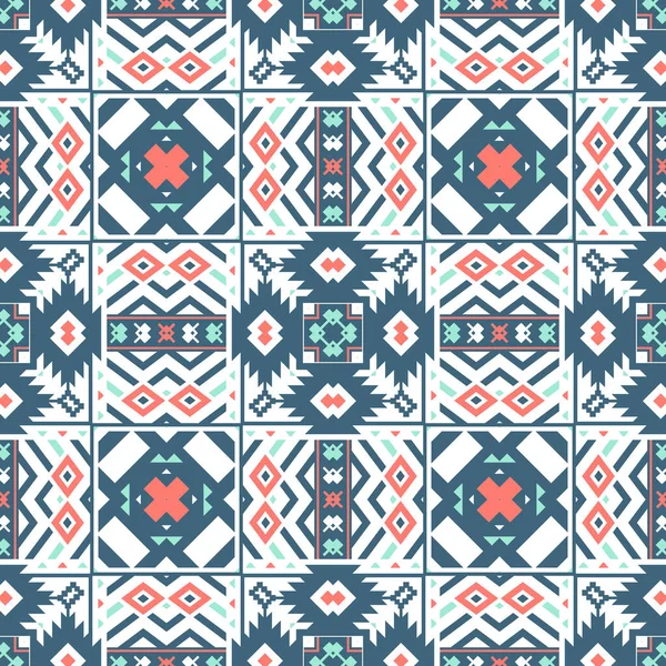 기하학적 동양의 양탄자 포장지 직물등을 전통적 디자인 — 스톡 사진
