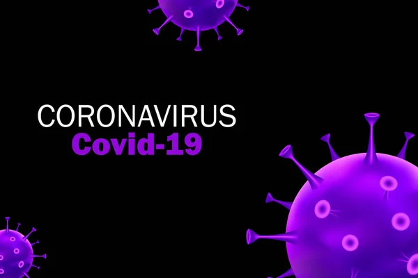 Ковід Коронавірус Або Концепція Вірусу Невона — стокове фото