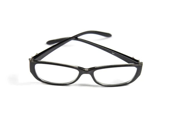 Szemüvegek Elszigetelt Fehér Background — Stock Fotó