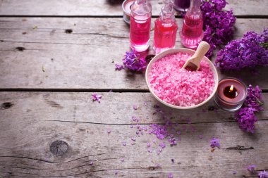 Spa ya da sağlık ayarı. 