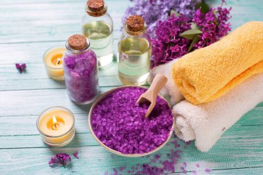 Spa ve sağlıklı yaşam ayarı kavramı. 