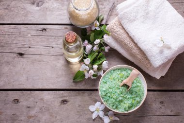 Spa ya da sağlık ayarı. 