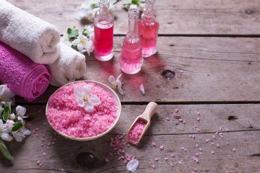 Spa ve sağlıklı yaşam ayarı kavramı. 