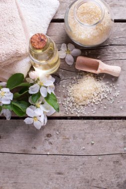 Spa ve sağlıklı yaşam ayarı kavramı. 