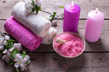 Spa ya da sağlık ayarı. 