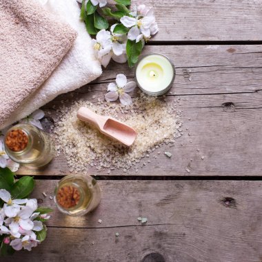 Spa ya da sağlık ayarı. 