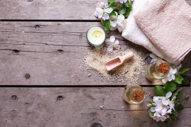 Spa ya da sağlık ayarı. 