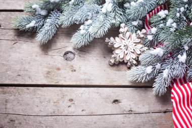 Dekoratif Noel kompozisyon