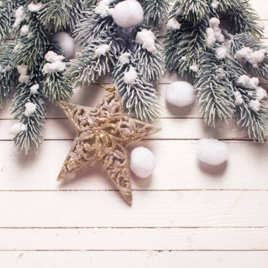 Dekoratif Noel kompozisyon