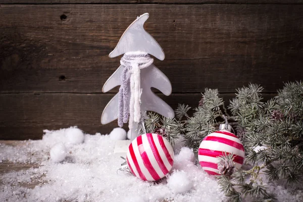 Composición decorativa de Navidad —  Fotos de Stock