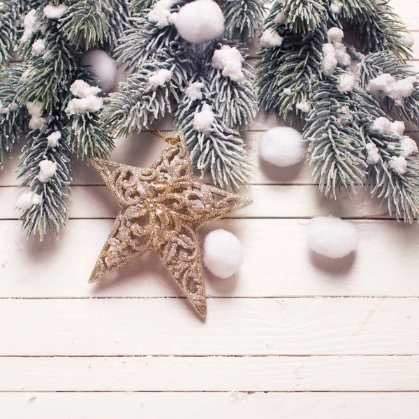 Composición decorativa de Navidad — Foto de Stock