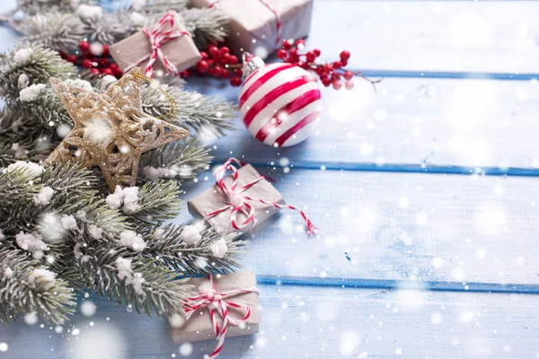 Gränsa från jul presenterar — Stockfoto