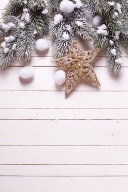 Dekoratif Noel kompozisyon