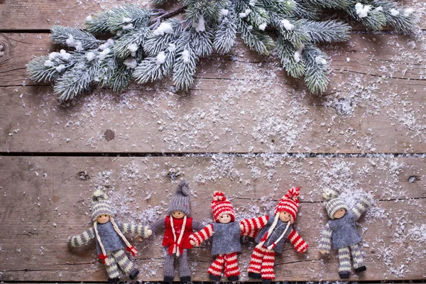 Dekorative Weihnachtskomposition — Stockfoto