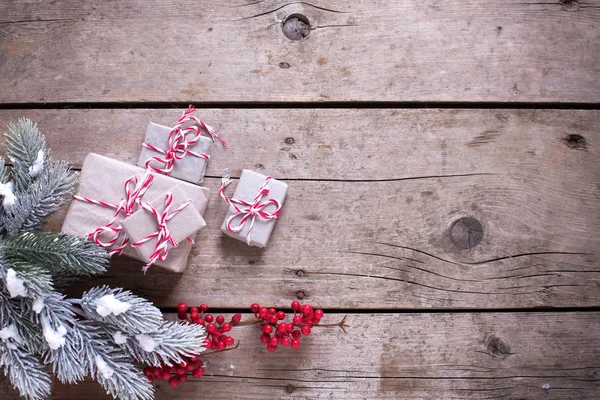 Envuelto regalos de Navidad — Foto de Stock