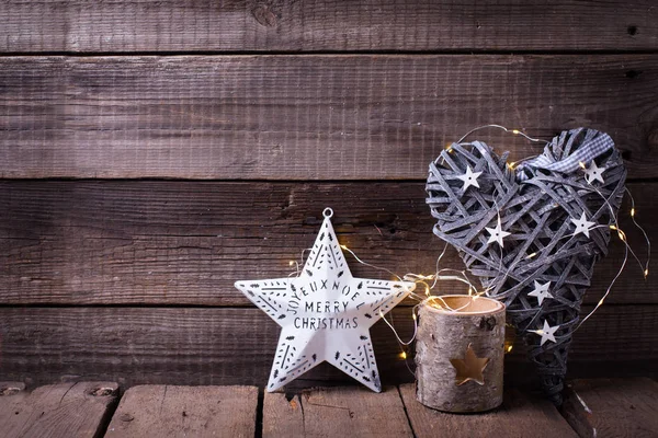 Composición decorativa de Navidad — Foto de Stock