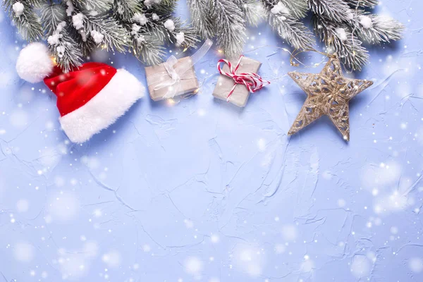 Composizione decorativa natalizia — Foto Stock