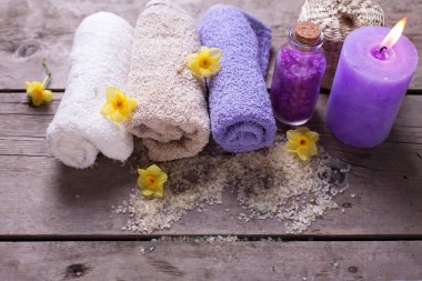  Spa ve sağlıklı yaşam ürünleri kompozisyon