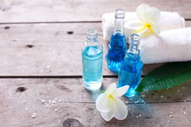 Sağlıklı yaşam ve spa ayarı.