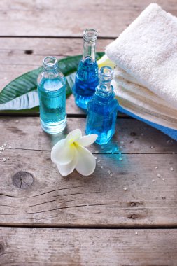 Sağlıklı yaşam ve spa ayarı.