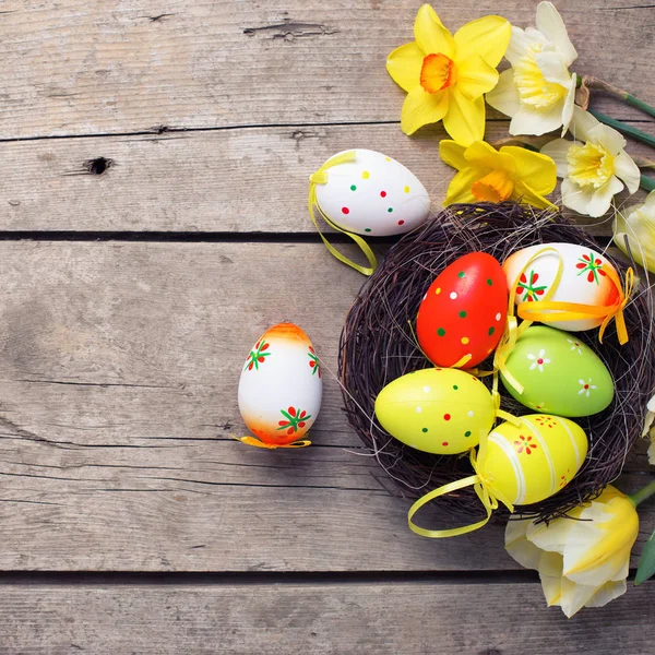 Fondo de Pascua. Enfoque selectivo —  Fotos de Stock