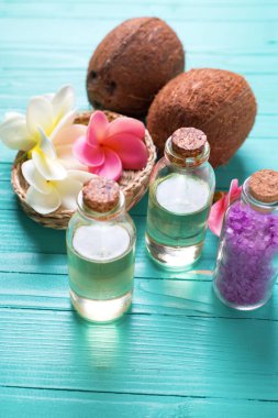 Organik spa ürünleri.