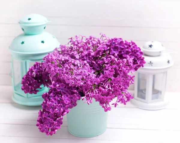 Bahar leylak çiçekleri 