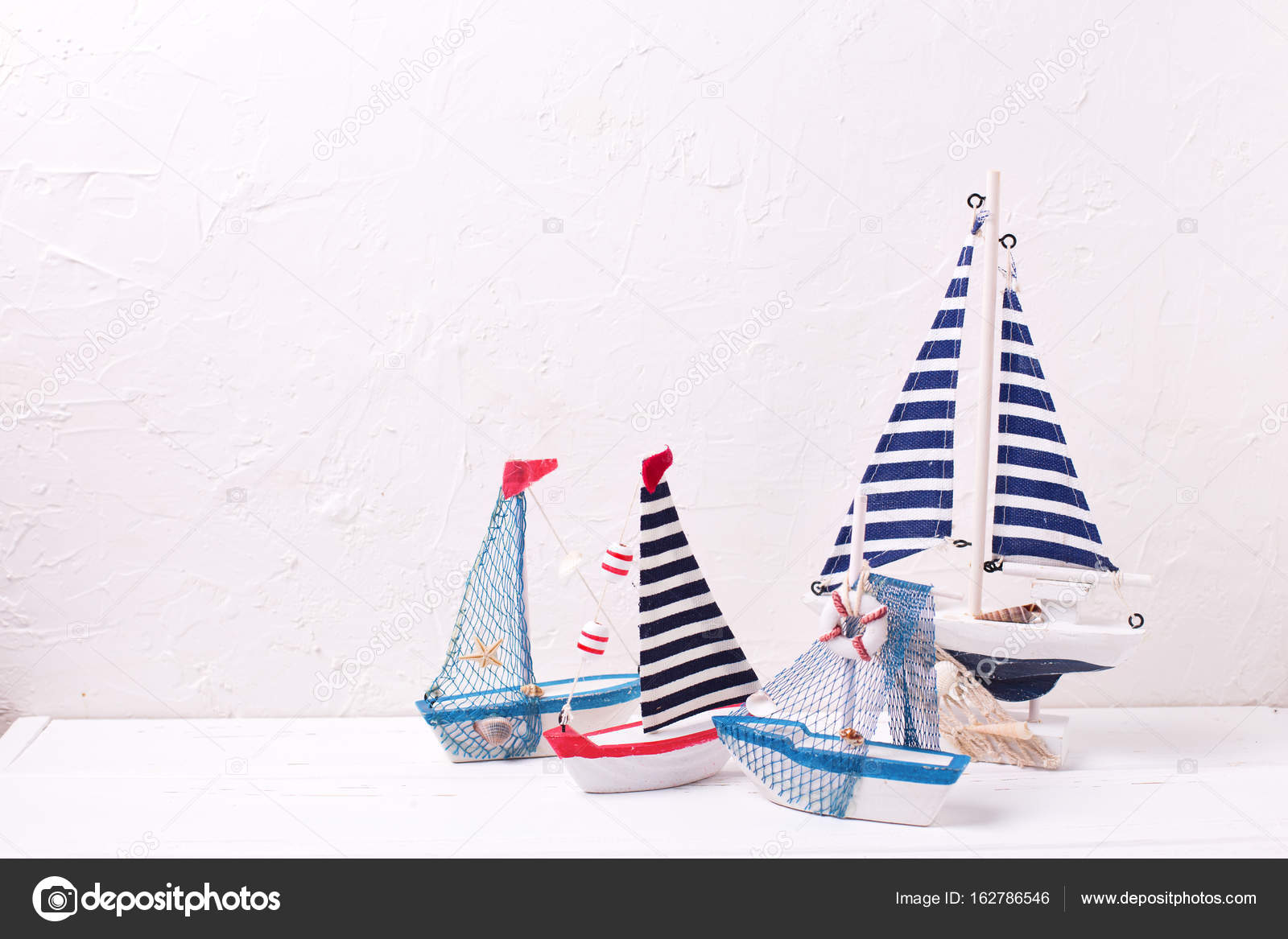 Decorative Wooden Boats Stock Photo Daffodil 162786546 Decorative Wooden Boats Stock Photo