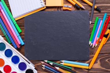 Geri okul farklı ileti örneği için 